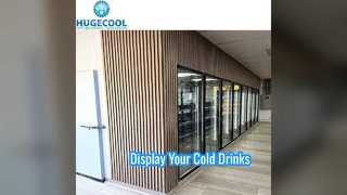 Bira ve İçecekler İçin Süpermarket Teşhir Soğutucusu