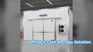 Efficient Sliding Door Cold Room -45C to 20C Storage